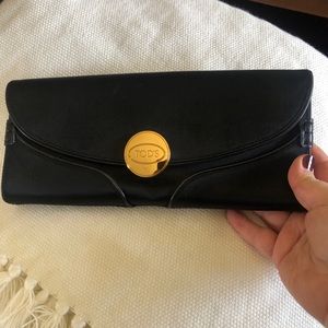 Tod’s Satin Clutch